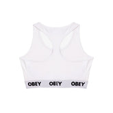 Bralette Donna Obey 2 Pack Bianco | NonSoloSport