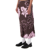 Gonna Donna Obey Zinnia Midi Java Marrone | NonSoloSport
