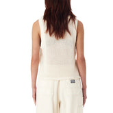 Canotta Donna Obey Hudson Mesh Bianco | NonSoloSport