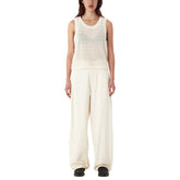 Canotta Donna Obey Hudson Mesh Bianco | NonSoloSport