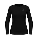 Top Manica Lunga Donna Odlo Active Warm Black | NonSoloSport