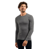 Top Manica Lunga Uomo Odlo Active Warm Grigio | NonSoloSport