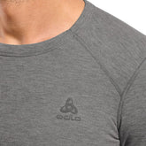Top Manica Lunga Uomo Odlo Active Warm Grigio | NonSoloSport