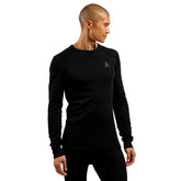 Top Manica Lunga Uomo Odlo Active Warm Nero | NonSoloSport