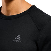 Top Manica Lunga Uomo Odlo Active Warm Nero | NonSoloSport