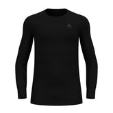Top Manica Lunga Uomo Odlo Active Warm Nero | NonSoloSport