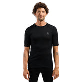 T-Shirt Uomo Odlo Active Warm Nero | NonSoloSport