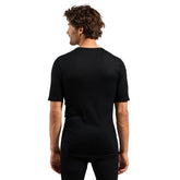 T-Shirt Uomo Odlo Active Warm Nero | NonSoloSport