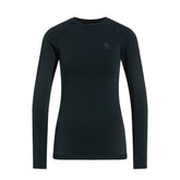 Top Manica Lunga Donna Odlo Performance Warm Nero | NonSoloSport