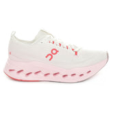 Scarpa da Running Donna On Cloudsurfer Max Bianco Rosa | NonSoloSport