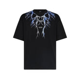 T-Shirt Uomo Phobia Fulmini Nero | NonSoloSport