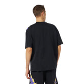 T-Shirt Uomo Phobia Yellow Purple Starry Lightning Nero | NonSoloSport