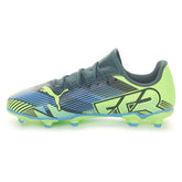 Scarpa da Calcio Bambino Puma Future 7 Play Firm Ground Artificial Ground Grigio Viola | NonSoloSport