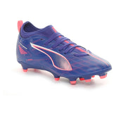 Scarpa da Calcio Bambino Puma Ultra 5 Match Firm Ground Artificial Ground Blu | NonSoloSport