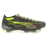 Scarpa da Calcio Uomo Puma Ultra 5 Ultimate Firm Ground Grigio Lime | NonSoloSport
