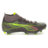 Scarpa da Calcio Uomo Puma Ultra 5 Match+ Firm Ground Artificial Ground Grigio Lime | NonSoloSport