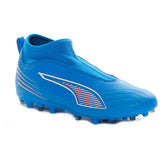 Scarpa da Calcio Ragazzo Puma Ultra 6 Match Terreni Misti Blu Rosso | NonSoloSport