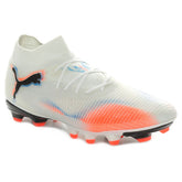 Scarpa da Calcio Uomo Puma Future 8 Pro Terreni Compatti Terreni Artificiali Bianco Rosso | NonSoloSport