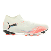 Scarpa da Calcio Uomo Puma Future 8 Match Firm Ground Artificial Ground Bianco Rosso | NonSoloSport