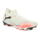 Scarpa da Calcio Uomo Puma Future 8 Match Firm Ground Artificial Ground Bianco Rosso | NonSoloSport