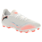 Scarpa da Calcio Uomo Puma Future 8 Play Terreni Compatti Terreni Artificiali Bianco Rosso | NonSoloSport