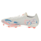 Scarpa da Calcio Uomo Puma Future 8 Play Terreni Compatti Terreni Artificiali Bianco Rosso | NonSoloSport