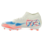 Scarpa da Calcio Bambino Puma Future 8 Pro Terreni Compatti Terreni Artificiali Bianco Rosso | NonSoloSport