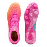 Scarpa da Calcio Uomo Puma Future 9 Pro Firm Ground Artificial Ground Rosa Blu | NonSoloSport