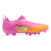 Scarpa da Calcio Ragazzo Puma Future 9 Match Firm Ground Artificial Ground Fucsia Arancione | NonSoloSport