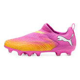 Scarpa da Calcio Ragazzo Puma Future 9 Match Firm Ground Artificial Ground Fucsia Arancione | NonSoloSport