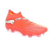 Scarpa da Calcio Uomo Puma Future 9 Match Terreni Morbidi Rosso Argento | NonSoloSport