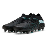 Scarpa da Calcio Uomo Puma Future 9 Match Terreni Morbidi Nero Azzurro | NonSoloSport