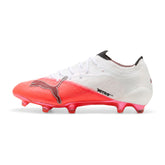 Scarpa da Calcio Uomo Puma Ultra Nitro Ultimate Terreni Compatti Rosso Bianco | NonSoloSport