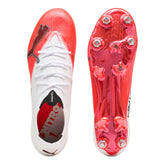 Scarpa da Calcio Uomo Puma Ultra Nitro 7 Terreni Misti Terreni Morbidi Rosso Bianco | NonSoloSport