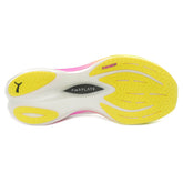 Scarpa da Running Donna Puma Deviate Nitro 3 Bianco Nero Lime | NonSoloSport