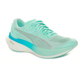 Scarpa da Running Donna Puma Deviate Nitro 3 Verde Acqua Blu | NonSoloSport