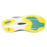 Scarpa da Running Donna Puma Deviate NITRO 4 Azzurro Giallo | NonSoloSport