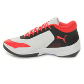 Scarpa da Basket Ragazzo Puma Court Pro 2 Jr Bianco Rosso | NonSoloSport