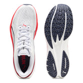 Scarpa da Running Uomo Puma Velocity Nitro 5 Bianco Rosso | NonSoloSport