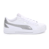 Puma Carina Crew Metallic Donna Bianco Argento | NonSoloSport