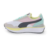 Puma Cruise Rider Silk Road Donna Bianco Rosa | NonSoloSport