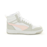 Sneakers Bambino Puma Rebound V6 Mid Bianco | NonSoloSport