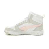 Sneakers Bambino Puma Rebound V6 Mid Bianco | NonSoloSport