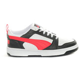 Sneakers Bambino Puma Rebound V6 Low Bianco | NonSoloSport