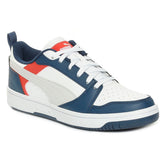 Sneakers Ragazzo Puma Rebound V6 Lo Bianco Blu | NonSoloSport