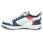Sneakers Ragazzo Puma Rebound V6 Lo Bianco Blu | NonSoloSport
