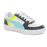 Sneakers Bambino Puma Caven 2.0 Block Bianco Azzurro | NonSoloSport