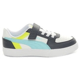 Sneakers Bambino Puma Caven 2.0 Block Ac+ Ps Bianco Nero | NonSoloSport