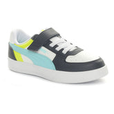 Sneakers Bambino Puma Caven 2.0 Block Ac+ Ps Bianco Nero | NonSoloSport