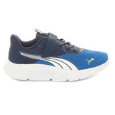 Scarpa da Training Bambino Puma Flexfocus Modern Ac+ Ps Bianco Blu | NonSoloSport